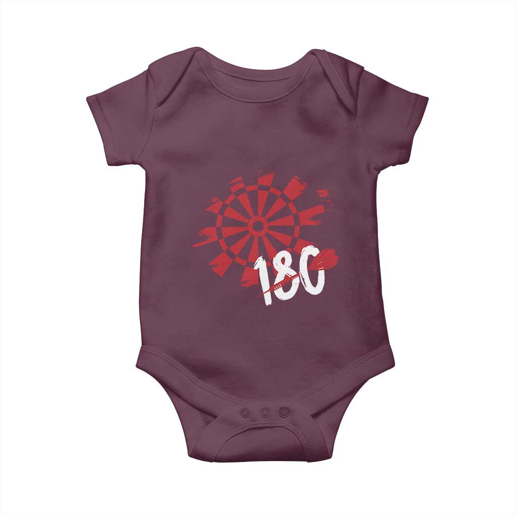 Triple 20 Master Dartist Baby Onesie Funny Pub Games Drinking Gift - Wonder Print Shop