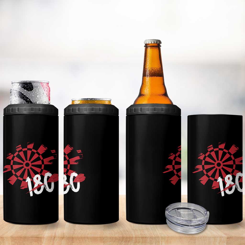Triple 20 Master Dartist 4 in 1 Can Cooler Tumbler Funny Pub Games Drinking Gift - Wonder Print Shop