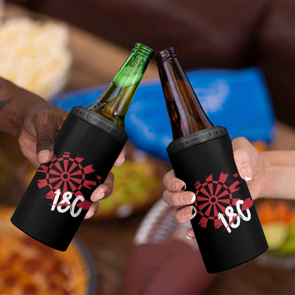 Triple 20 Master Dartist 4 in 1 Can Cooler Tumbler Funny Pub Games Drinking Gift - Wonder Print Shop