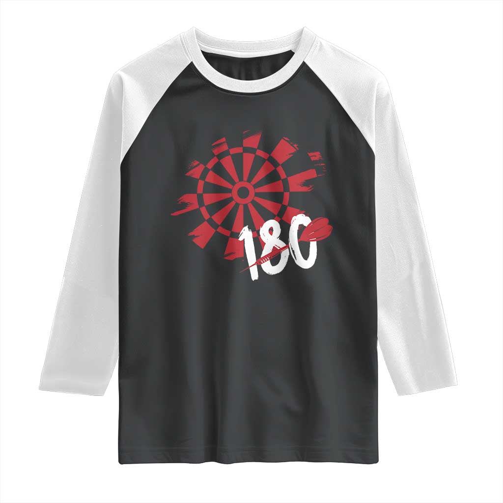 Triple 20 Master Dartist Raglan Shirt Funny Pub Games Drinking Gift - Wonder Print Shop