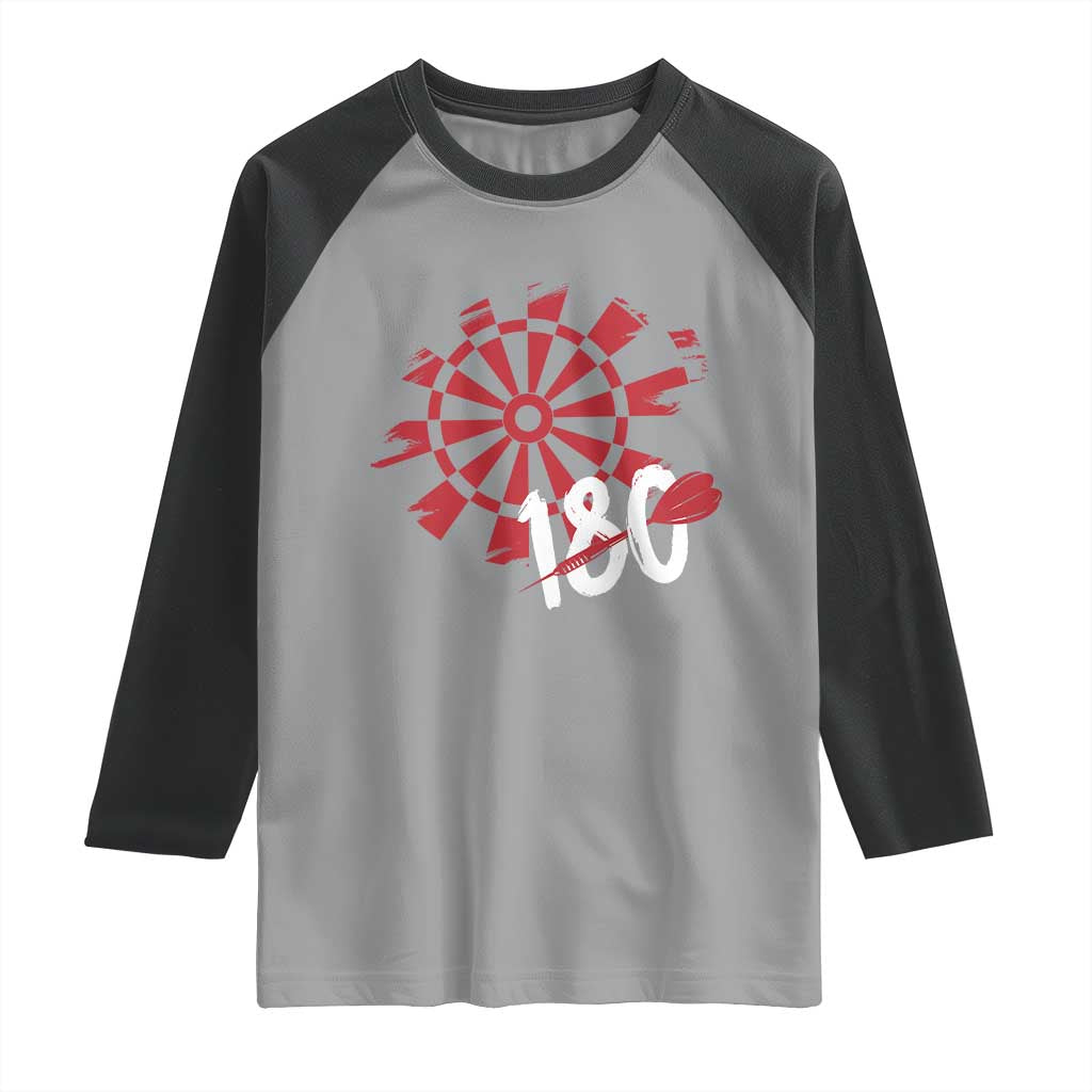 Triple 20 Master Dartist Raglan Shirt Funny Pub Games Drinking Gift - Wonder Print Shop