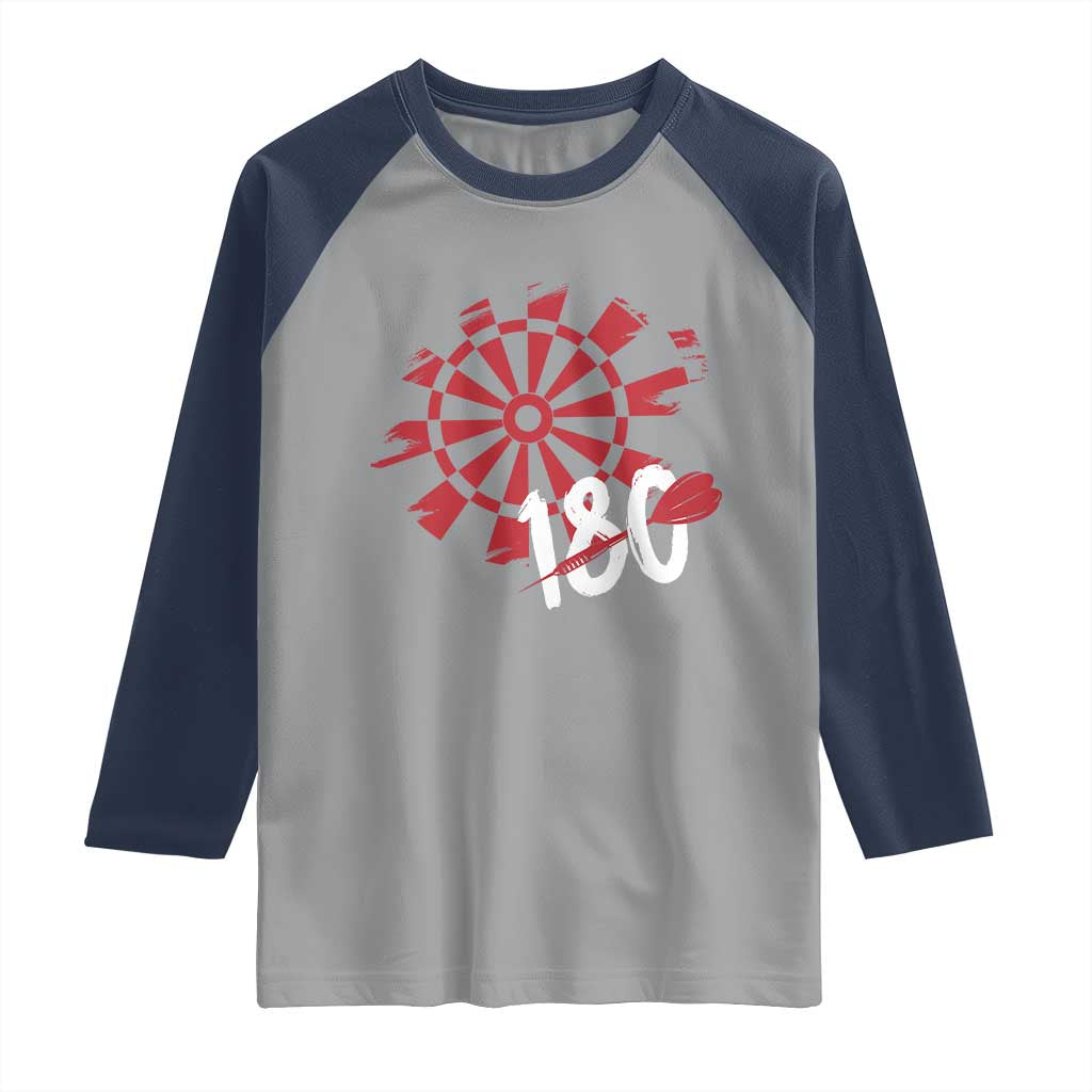 Triple 20 Master Dartist Raglan Shirt Funny Pub Games Drinking Gift - Wonder Print Shop