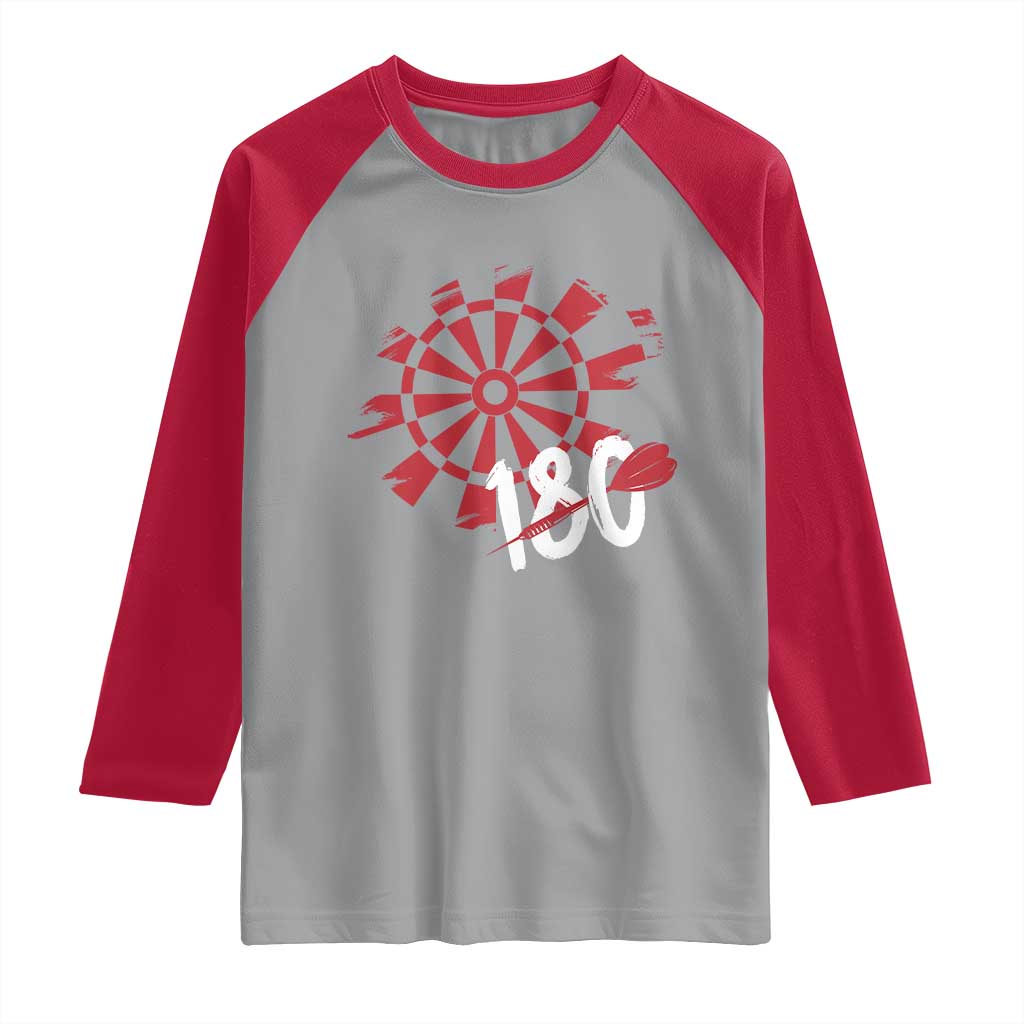 Triple 20 Master Dartist Raglan Shirt Funny Pub Games Drinking Gift - Wonder Print Shop