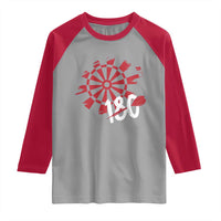 Triple 20 Master Dartist Raglan Shirt Funny Pub Games Drinking Gift - Wonder Print Shop