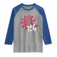 Triple 20 Master Dartist Raglan Shirt Funny Pub Games Drinking Gift - Wonder Print Shop