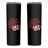 Triple 20 Master Dartist Skinny Tumbler Funny Pub Games Drinking Gift - Wonder Print Shop