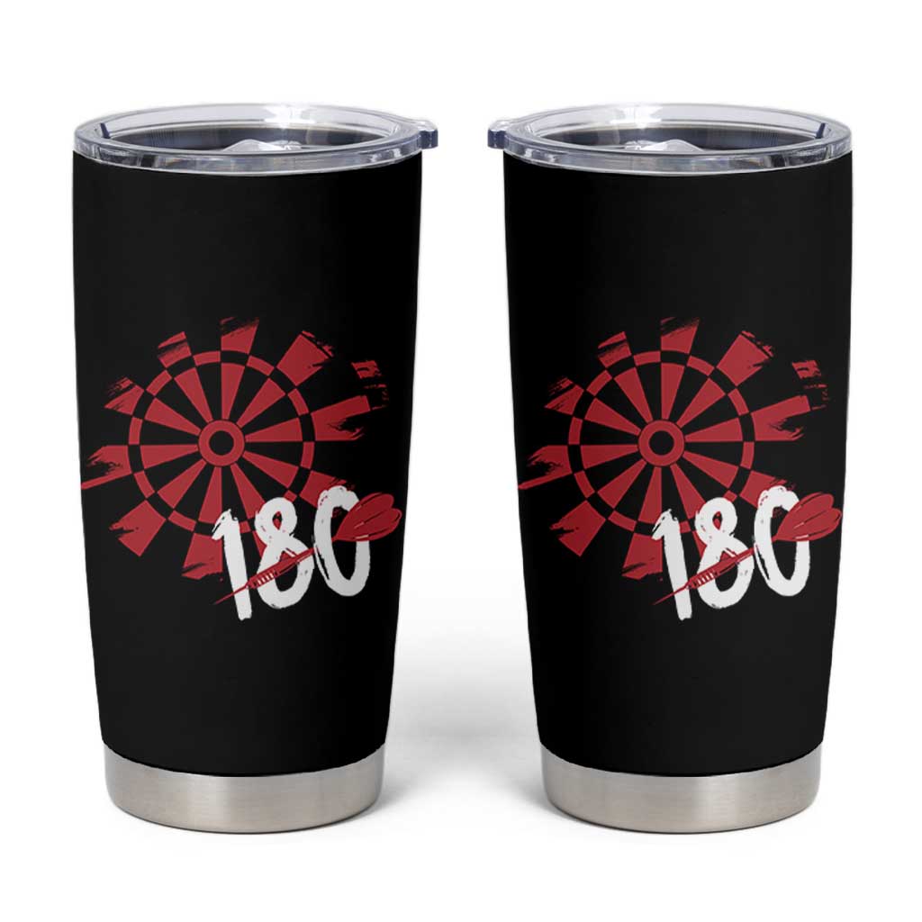 Triple 20 Master Dartist Tumbler Cup Funny Pub Games Drinking Gift - Wonder Print Shop