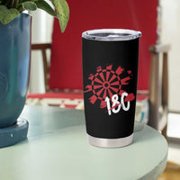 Triple 20 Master Dartist Tumbler Cup Funny Pub Games Drinking Gift - Wonder Print Shop