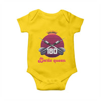 Darts Queen 180 Max Score Baby Onesie Funny Bullseye Shooter Gift - Wonder Print Shop