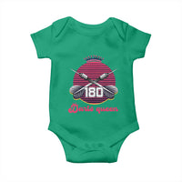 Darts Queen 180 Max Score Baby Onesie Funny Bullseye Shooter Gift - Wonder Print Shop