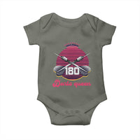 Darts Queen 180 Max Score Baby Onesie Funny Bullseye Shooter Gift - Wonder Print Shop