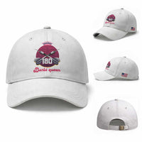 Darts Queen 180 Max Score Baseball Cap Funny Bullseye Shooter Gift
