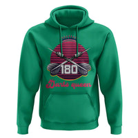 Darts Queen 180 Max Score Hoodie Funny Bullseye Shooter Gift - Wonder Print Shop