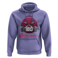 Darts Queen 180 Max Score Hoodie Funny Bullseye Shooter Gift - Wonder Print Shop