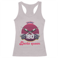 Darts Queen 180 Max Score Racerback Tank Top Funny Bullseye Shooter Gift - Wonder Print Shop