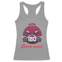 Darts Queen 180 Max Score Racerback Tank Top Funny Bullseye Shooter Gift - Wonder Print Shop