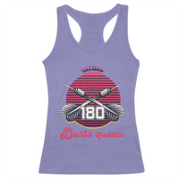 Darts Queen 180 Max Score Racerback Tank Top Funny Bullseye Shooter Gift - Wonder Print Shop