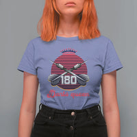Darts Queen 180 Max Score T Shirt For Women Funny Bullseye Shooter Gift - Wonder Print Shop