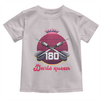 Darts Queen 180 Max Score Toddler T Shirt Funny Bullseye Shooter Gift - Wonder Print Shop