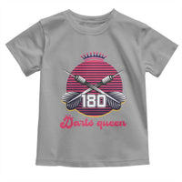 Darts Queen 180 Max Score Toddler T Shirt Funny Bullseye Shooter Gift - Wonder Print Shop
