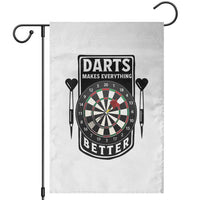 Darts Makes Everything Better Garden Flag Darts Lover Gift - Wonder Print Shop