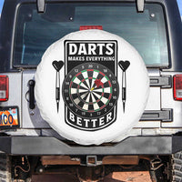 Darts Makes Everything Better Spare Tire Cover Darts Lover Gift - Wonder Print Shop