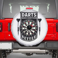 Darts Makes Everything Better Spare Tire Cover Darts Lover Gift - Wonder Print Shop