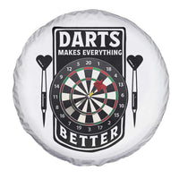 Darts Makes Everything Better Spare Tire Cover Darts Lover Gift - Wonder Print Shop
