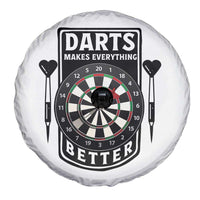 Darts Makes Everything Better Spare Tire Cover Darts Lover Gift - Wonder Print Shop