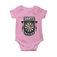 Darts Makes Everything Better Baby Onesie Darts Lover Gift - Wonder Print Shop