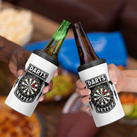 Darts Makes Everything Better 4 in 1 Can Cooler Tumbler Darts Lover Gift - Wonder Print Shop