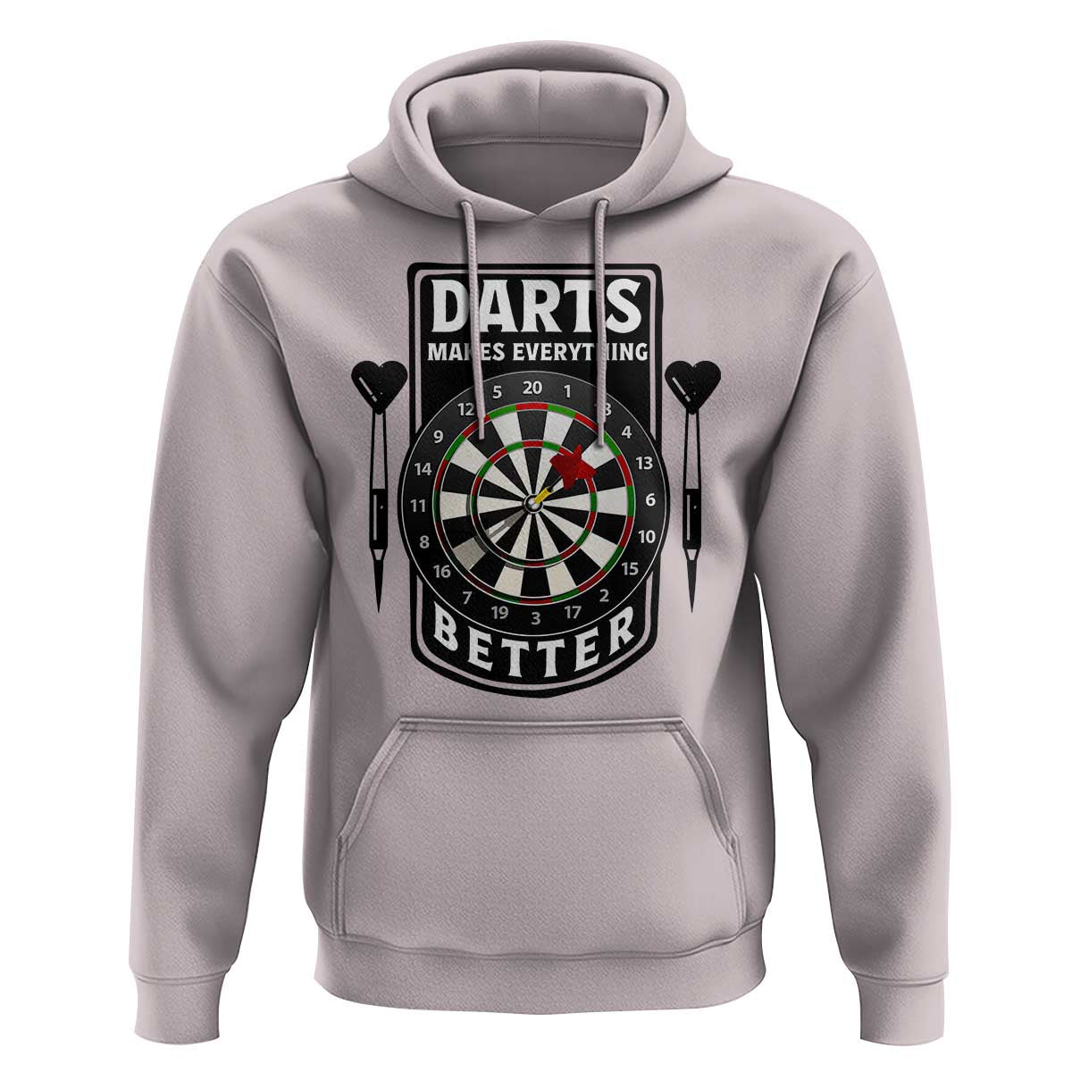 Darts Makes Everything Better Hoodie Darts Lover Gift - Wonder Print Shop