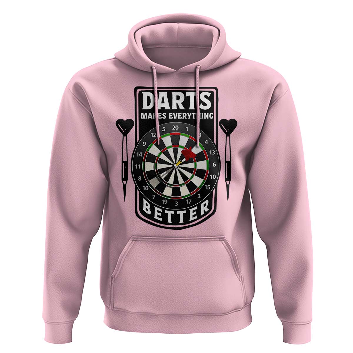 Darts Makes Everything Better Hoodie Darts Lover Gift - Wonder Print Shop