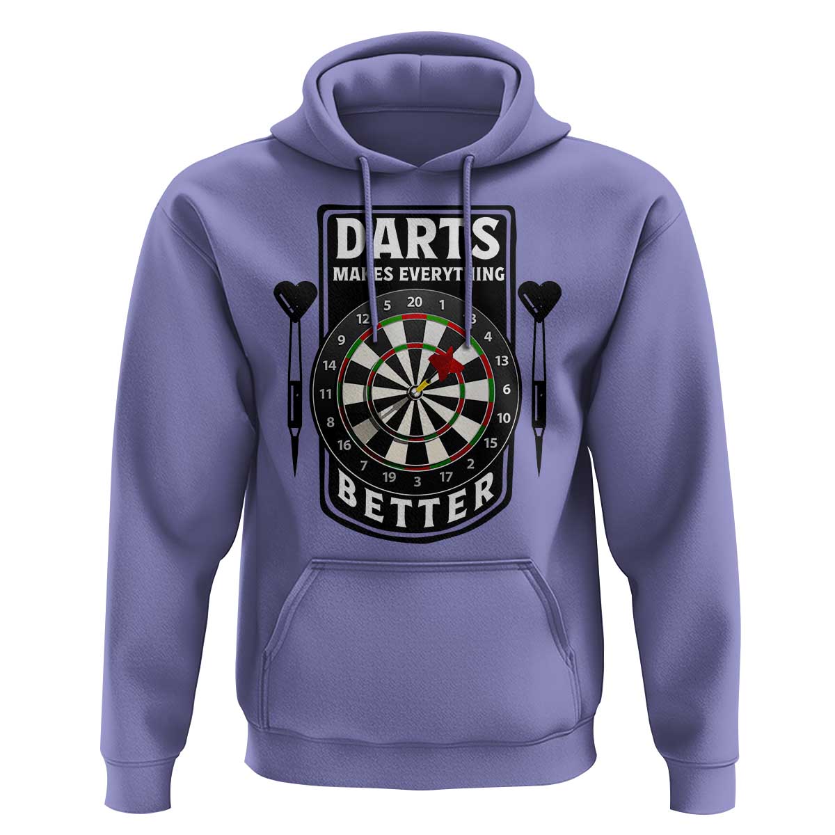 Darts Makes Everything Better Hoodie Darts Lover Gift - Wonder Print Shop