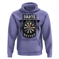 Darts Makes Everything Better Hoodie Darts Lover Gift - Wonder Print Shop