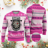 Darts Makes Everything Better Ugly Christmas Sweater Darts Lover Gift - Wonder Print Shop