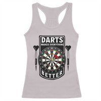 Darts Makes Everything Better Racerback Tank Top Darts Lover Gift - Wonder Print Shop
