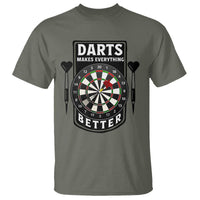 Darts Makes Everything Better T Shirt Darts Lover Gift - Wonder Print Shop