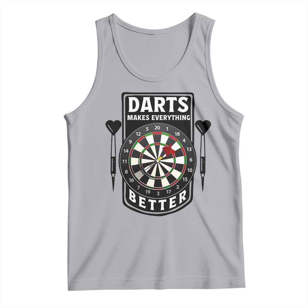Darts Makes Everything Better Tank Top Darts Lover Gift - Wonder Print Shop