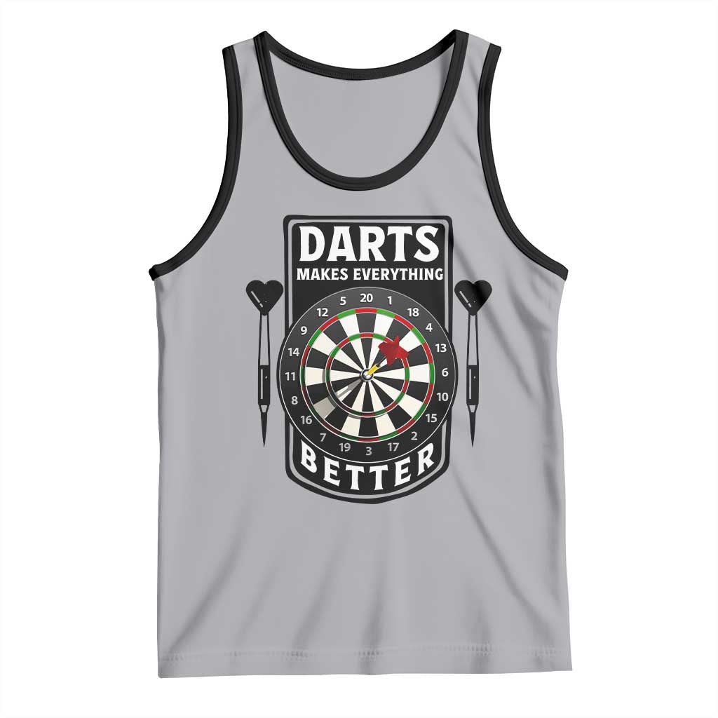 Darts Makes Everything Better Tank Top Darts Lover Gift - Wonder Print Shop