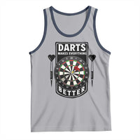 Darts Makes Everything Better Tank Top Darts Lover Gift - Wonder Print Shop