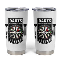 Darts Makes Everything Better Tumbler Cup Darts Lover Gift - Wonder Print Shop