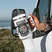 Darts Makes Everything Better Tumbler With Handle Darts Lover Gift - Wonder Print Shop