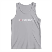 No Dart Today Tank Top Funny Dart Player Gift - Wonder Print Shop