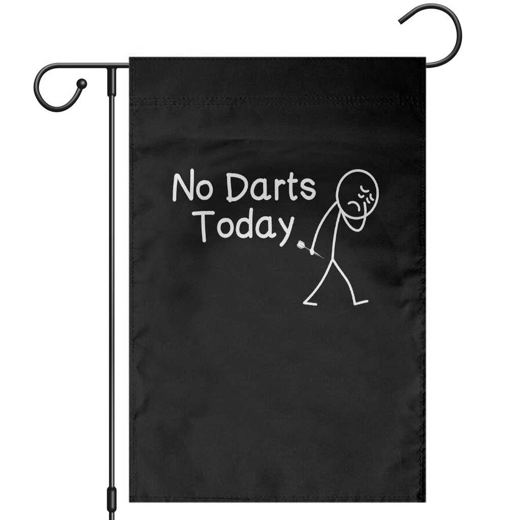 Funny No Dart Today Garden Flag Darts Enthusiast Gift - Wonder Print Shop