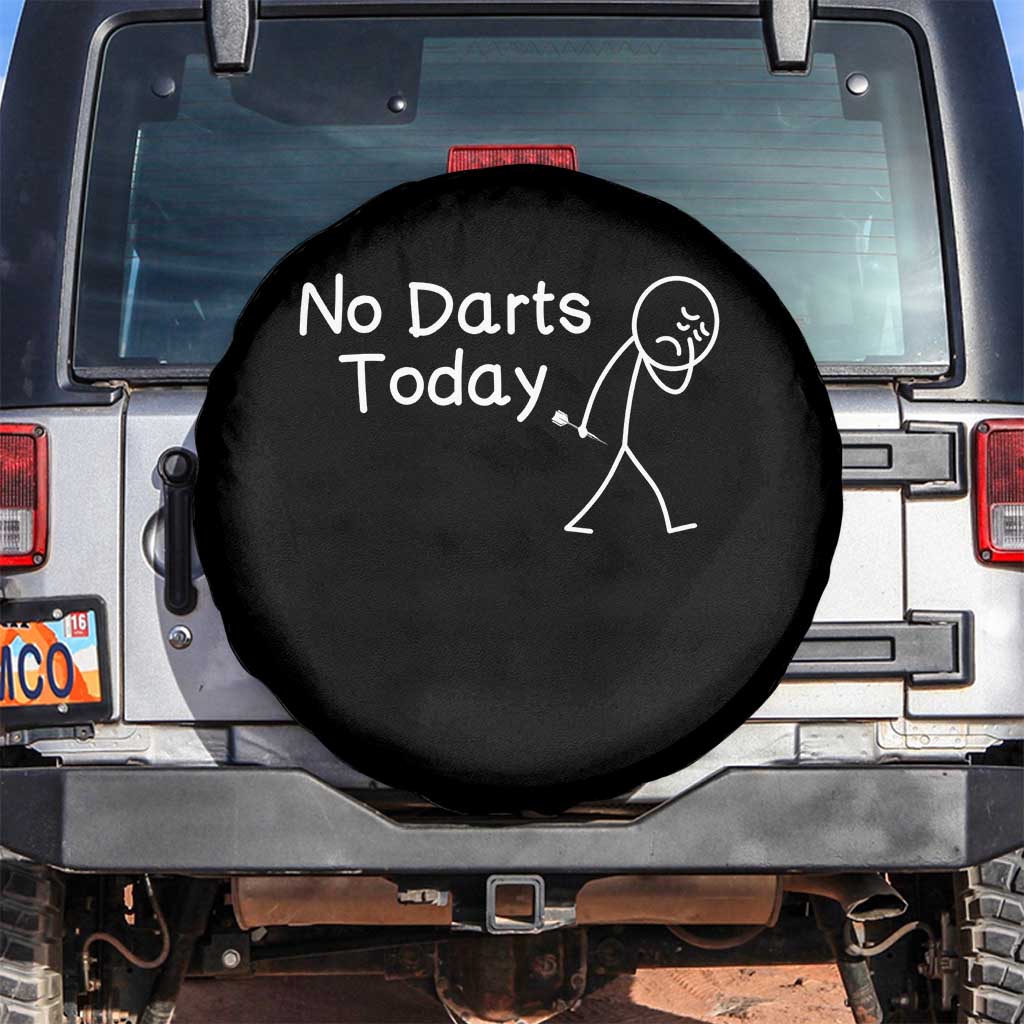 Funny No Dart Today Spare Tire Cover Darts Enthusiast Gift - Wonder Print Shop