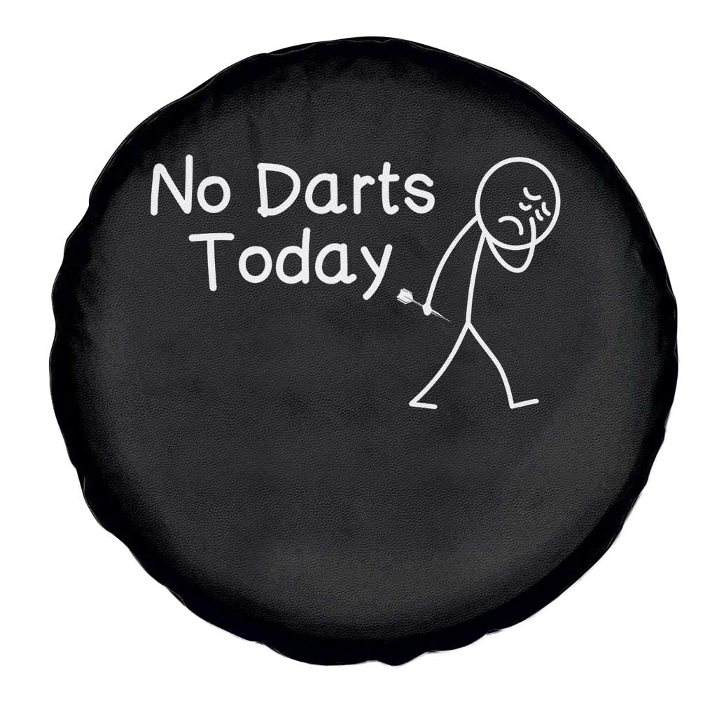 Funny No Dart Today Spare Tire Cover Darts Enthusiast Gift - Wonder Print Shop