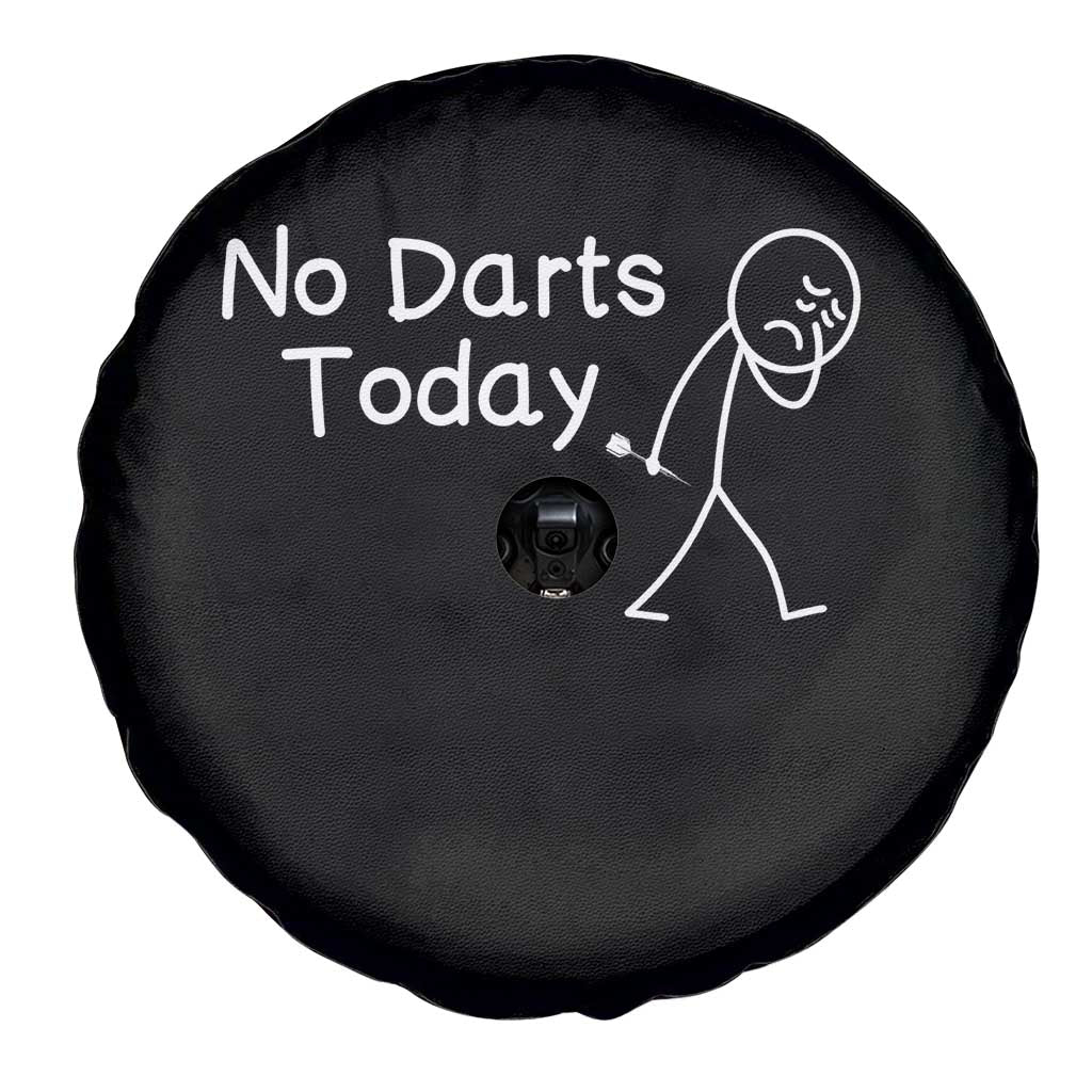 Funny No Dart Today Spare Tire Cover Darts Enthusiast Gift - Wonder Print Shop