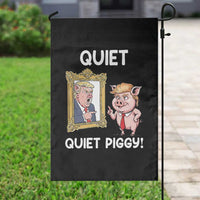 Resistance Movement Quiet Quiet Piggy Garden Flag Funny Pig Political - Wonder Print Shop