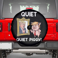 Resistance Movement Quiet Quiet Piggy Spare Tire Cover Funny Pig Political - Wonder Print Shop